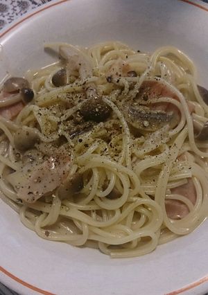 ポルチーニのパスタ-レシピのメイン写真