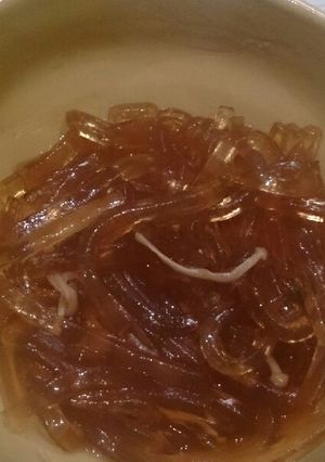 ＊くずきり甘辛煮-レシピのメイン写真