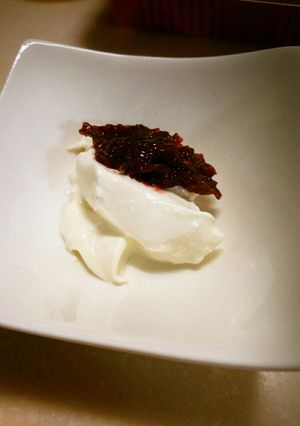 10秒？！簡単おいしいおつまみ！梅チーズ-レシピのメイン写真