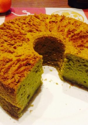 グリーンティ♫シフォンケーキ-レシピのメイン写真