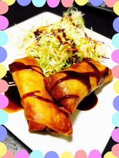 時短！春巻き餃子＊ by 管理栄養士まいまい 【クックパッド