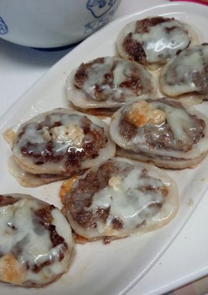 れんこんチーズ焼き-レシピのメイン写真