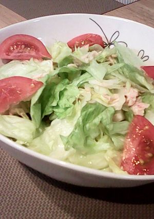 レタスとツナのおしゃれサラダ-レシピのメイン写真