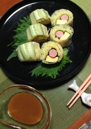 巻き巻き冷やし中華-レシピのメイン写真