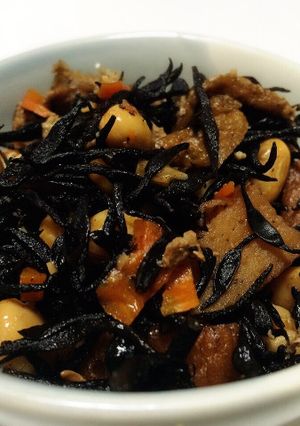 母の味・ひじきの煮物-レシピのメイン写真