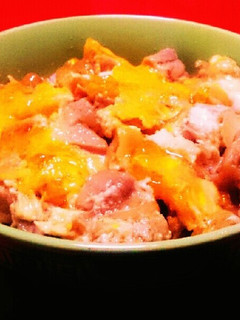 男の夢ガーリック親子丼-レシピのメイン写真