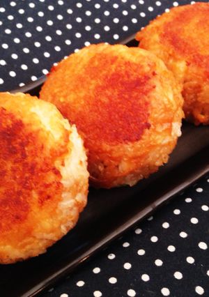 香ばし味噌の焼きおにぎり♡-レシピのメイン写真