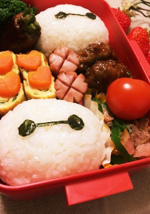 お弁当 キャラ弁♡ベイマックス♡-レシピのメイン写真