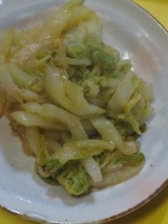 白菜のケチャップ炒め-レシピのメイン写真
