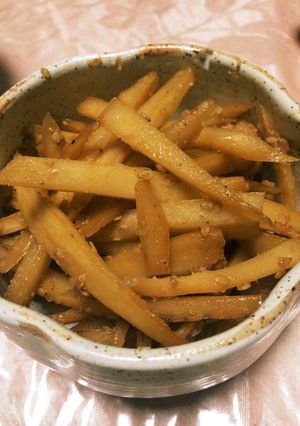 ハマダイコンのキンピラ-レシピのメイン写真