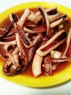 イカのバター醤油炒め-レシピのメイン写真