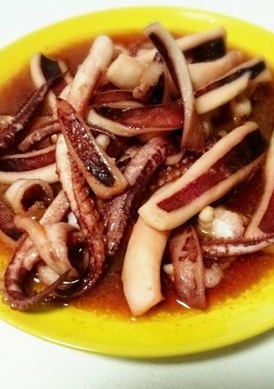 イカのバター醤油炒め-レシピのメイン写真