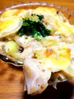 タラとポテトのクリームグラタン-レシピのメイン写真