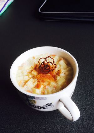 美肌!甘酒ホットりんご-レシピのメイン写真