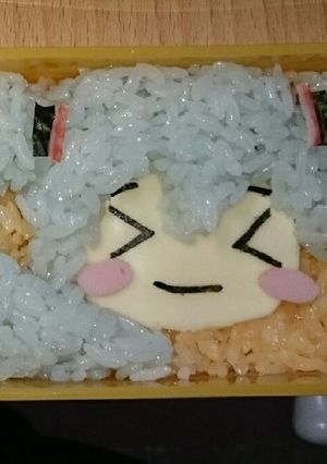 初音ミク♪キャラ弁♪-レシピのメイン写真