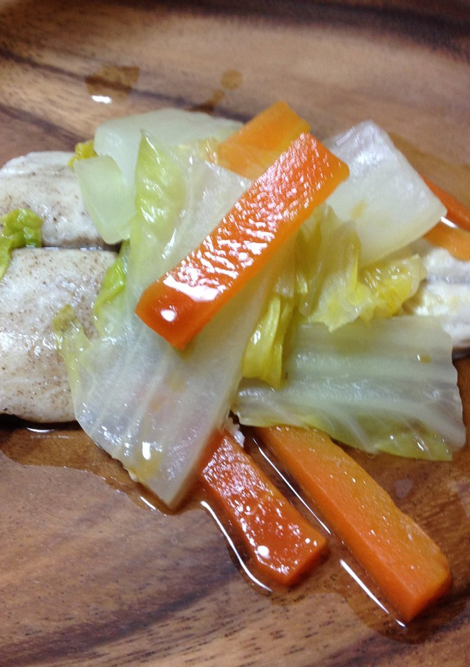 鰆と野菜の和風蒸し-レシピのメイン写真