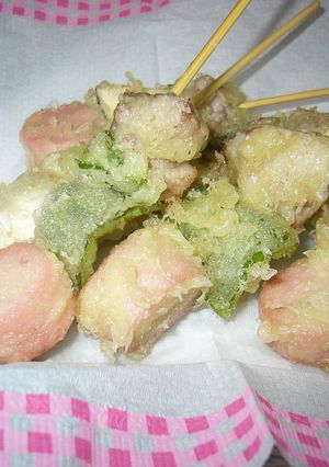 我が家の串揚げ☆天ぷら風?-レシピのメイン写真