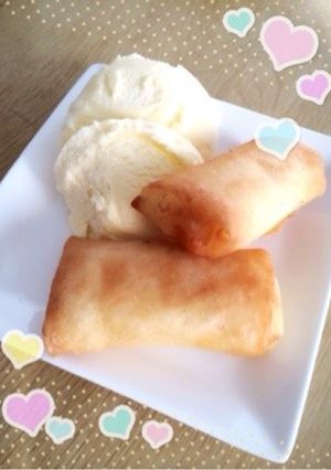 アップルカスタード春巻き♪-レシピのメイン写真