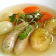 野菜とろけるポトフ風スープあっさり仕上げ
