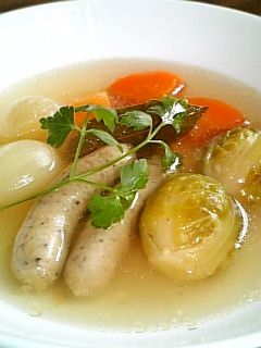 野菜とろけるポトフ風スープあっさり仕上げ-レシピのメイン写真
