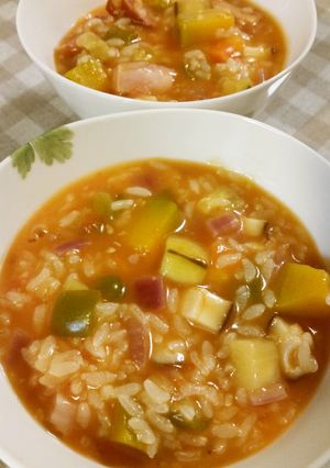 野菜たっぷりリゾット-レシピのメイン写真