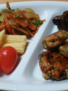 タコ入り鶏つくねの照り焼き-レシピのメイン写真