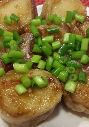 長芋の豚肉巻き✾-レシピのメイン写真