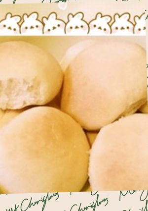 発酵なしでも美味しかった!ふわ②パン♡-レシピのメイン写真