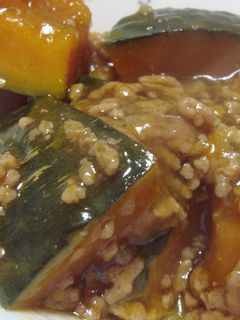 かぼちゃのそぼろあんかけ-レシピのメイン写真