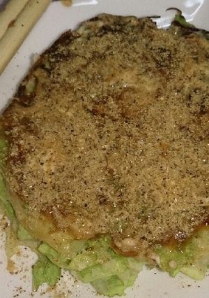 小麦粉なし!低カロリーお好み焼き♡-レシピのメイン写真