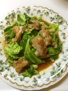 鶏ももとキャベツのポン酢炒め☆-レシピのメイン写真