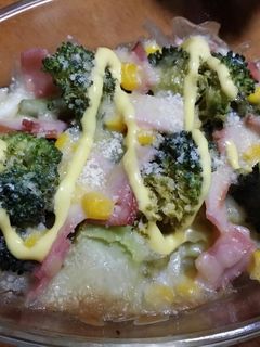 ブロッコリーとハムのチーズ焼き☆-レシピのメイン写真