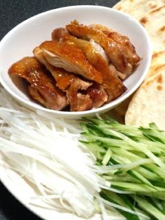 ・**鶏もも肉で北京ダック風**・-レシピのメイン写真