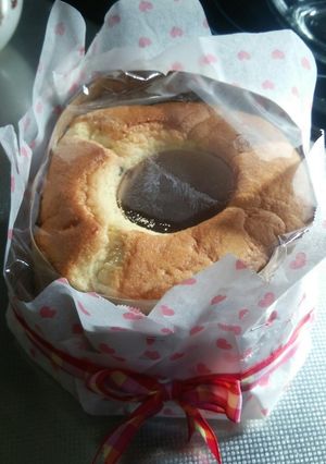 オイル不要♪材料シンプル シフォンケーキ-レシピのメイン写真