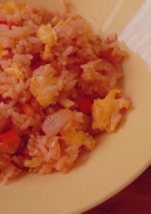 簡単☆休日のお昼にケチャップライス-レシピのメイン写真