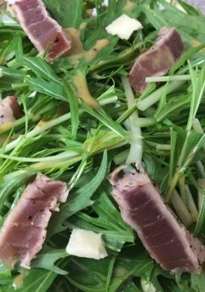 簡単豪華☆マグロのタタキサラダ-レシピのメイン写真