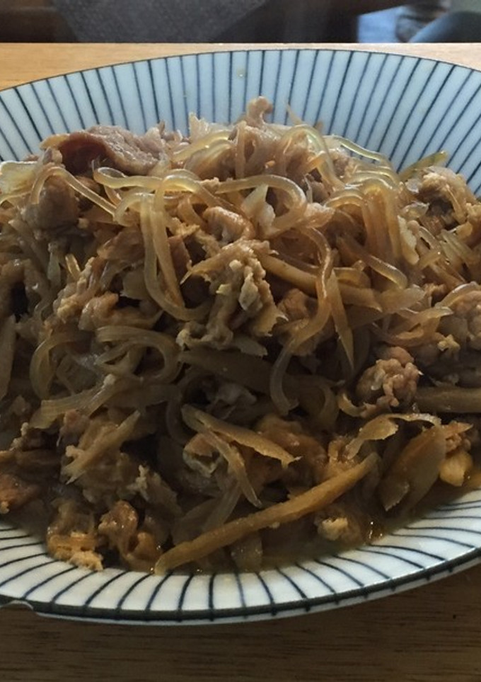 豚肉とゴボウの煮物-レシピのメイン写真