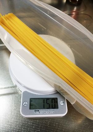 レンジでパスタを茹でるとくっつく方必見!-レシピのメイン写真