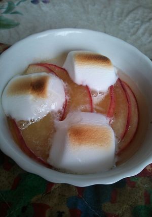 レンジで♡焼きリンゴ♡-レシピのメイン写真