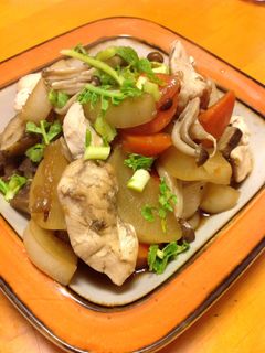 焼き鳥のタレでほんのり甘い筑前煮-レシピのメイン写真