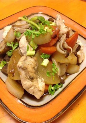 焼き鳥のタレでほんのり甘い筑前煮-レシピのメイン写真