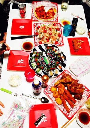 パーティーに！カプレーゼシーフードサラダ-レシピのメイン写真