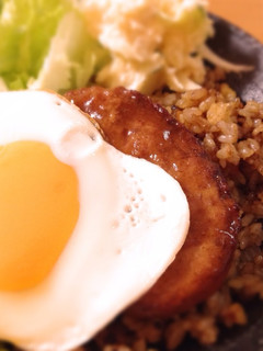 残ったカレーでロコモコ風-レシピのメイン写真