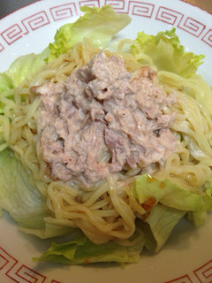 マルちゃん正麺冷やし中華 ツナサラダ盛り-レシピのメイン写真