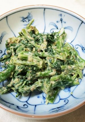 菜の花のごまマヨ和え-レシピのメイン写真