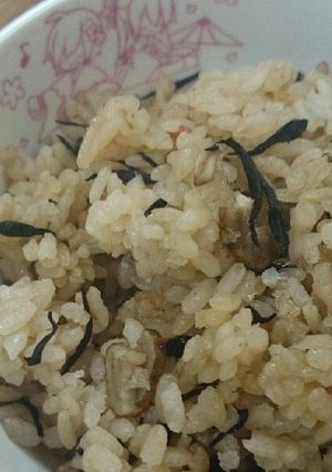 ★ひじきとゴボウで炊き込みご飯★-レシピのメイン写真