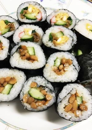 酢めしとの相性バッチリ！納豆巻き-レシピのメイン写真