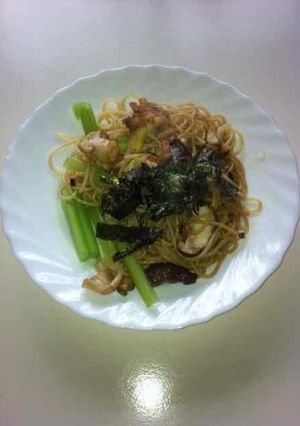 鶏肉としめじの和風スパゲティ-レシピのメイン写真