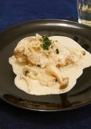 鶏もも肉の煮込み・シャンパーニュ風-レシピのメイン写真