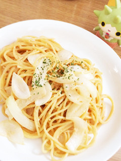 簡単お手軽☆玉ねぎの味噌マヨパスタ-レシピのメイン写真